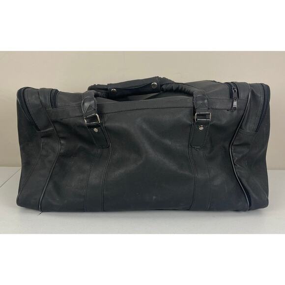 VTG 80s/90s Unbranded NCSU NC State Wolfpack graphic gym travel tote duffle bag - Picture 3 of 8